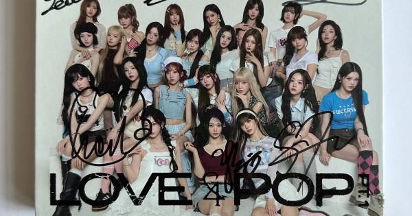 tripleS ナギョン 直筆サインポラ LOVE & POP tripleS ナギョン 直筆